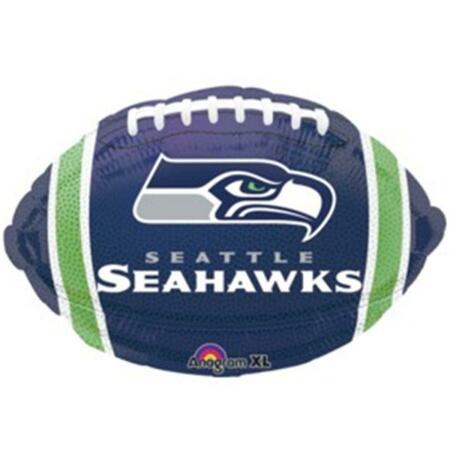 LOFTUS INTERNATIONAL 18 in. Seattle Seahawks Team Colors Jr. Shape Balloon A2-9610